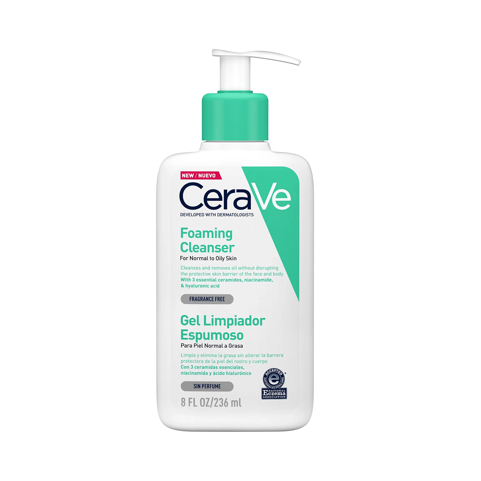 CERAVE Gel Limpiador Espumoso