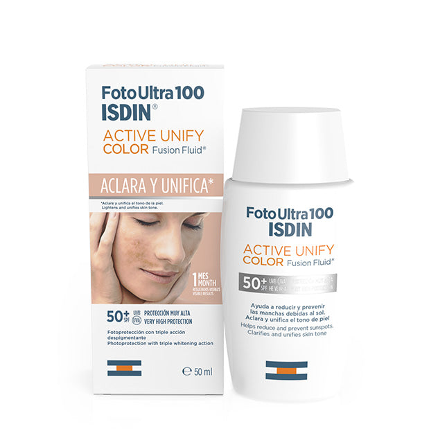 ISDIN Foto Ultra 100 Active Unify Fusion Fluid Color 50+SPF
